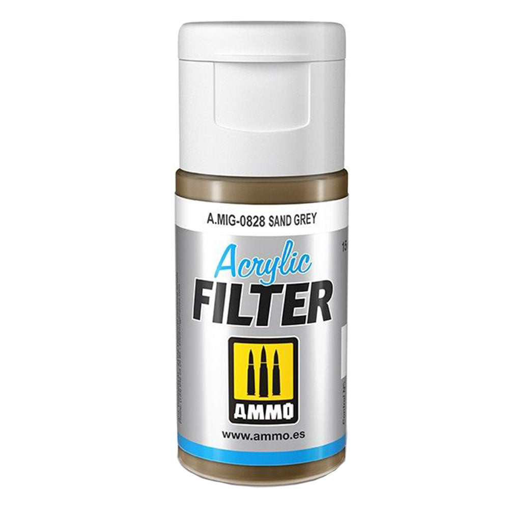 Munitie door mig acryl -filter 15 ml