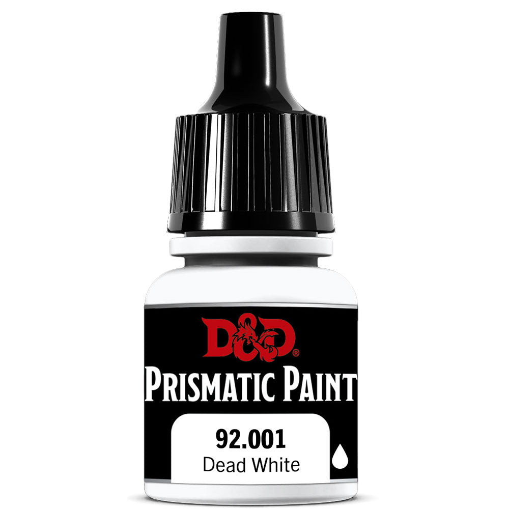 D & D Prismatisk maling 8ml (hvit)