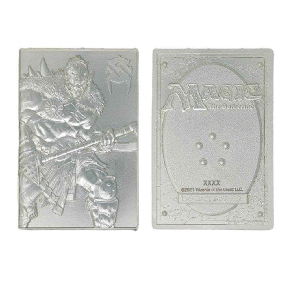 Magic the Gathering Silver Belated Card