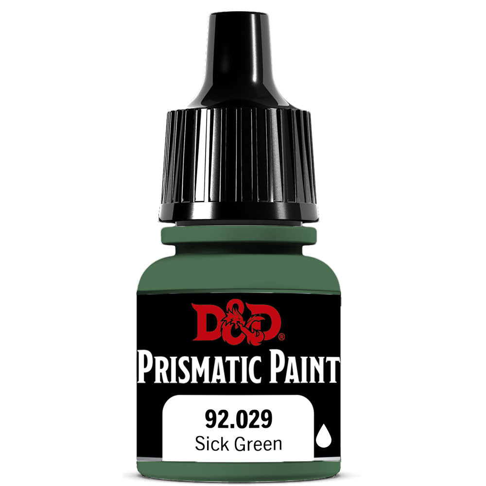 D & D Prismatisk maling 8ml (grønn)