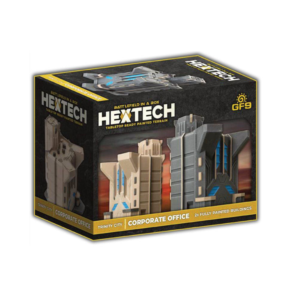 Hextech Terrain Trinity City Minis (2PC)