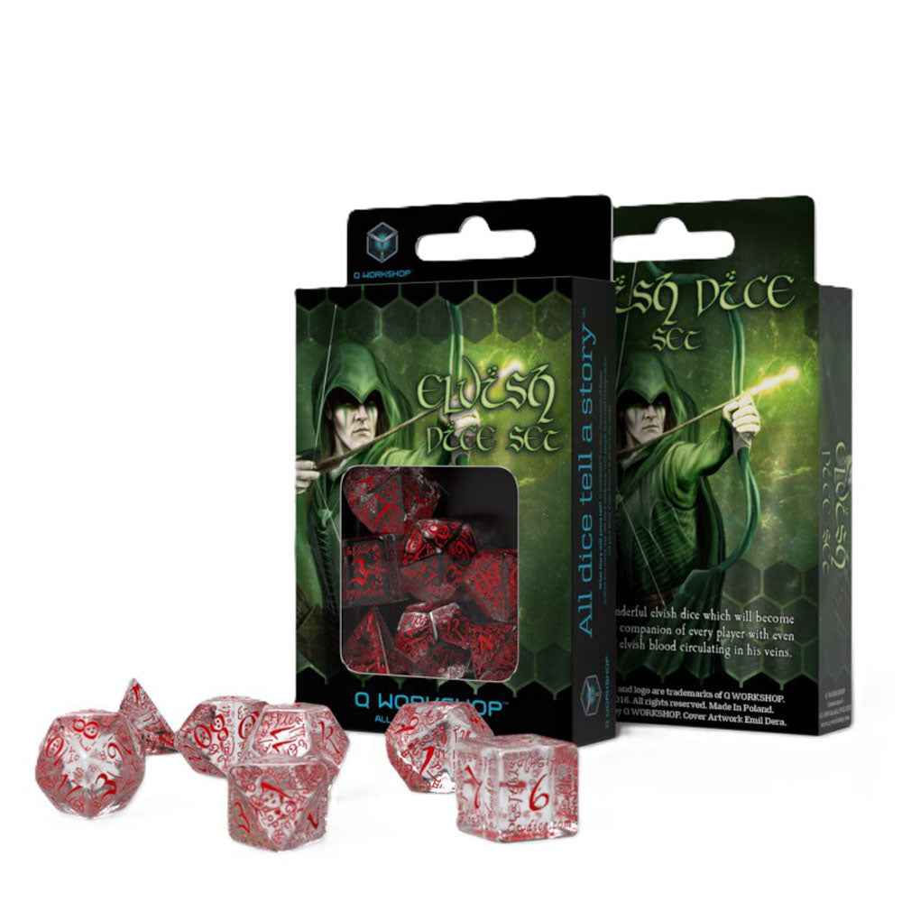 QワークショップElvish Dice Set 7pcs