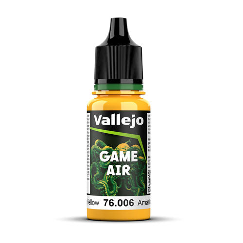 Vallejo Game Air Acrylic Paint 18mL (Yellow)