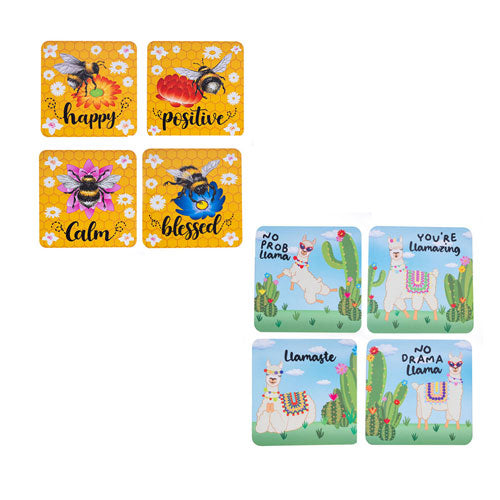 Coasters Set 4pk (10x10cm)