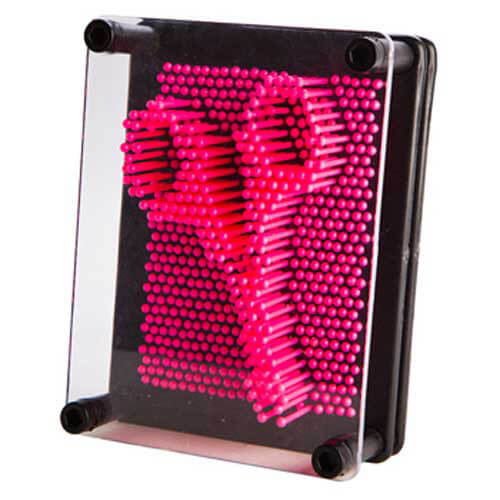 Pink Neon Pin Art