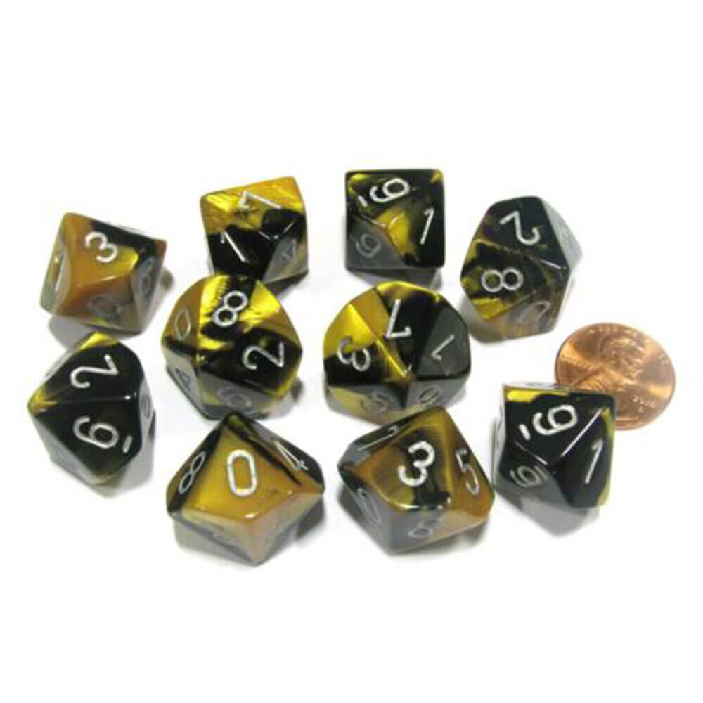 Chessex D10多面体10-Die Geminiセット