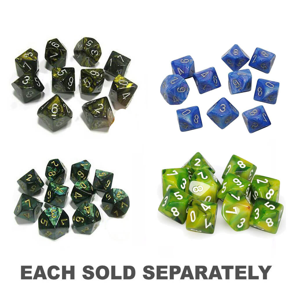 Chessex D10 Polyhedral 10-Die Set