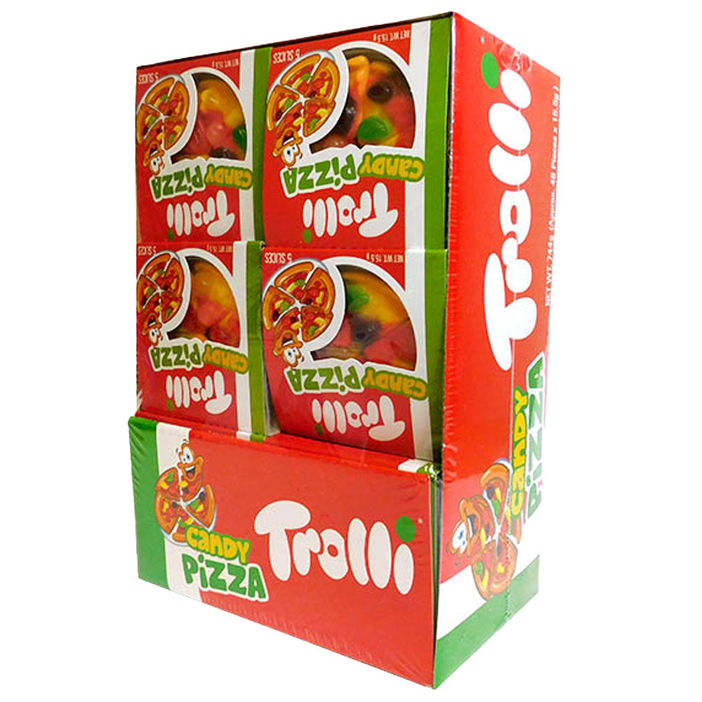 Trolli Mini Gummy Pizza 48pcs