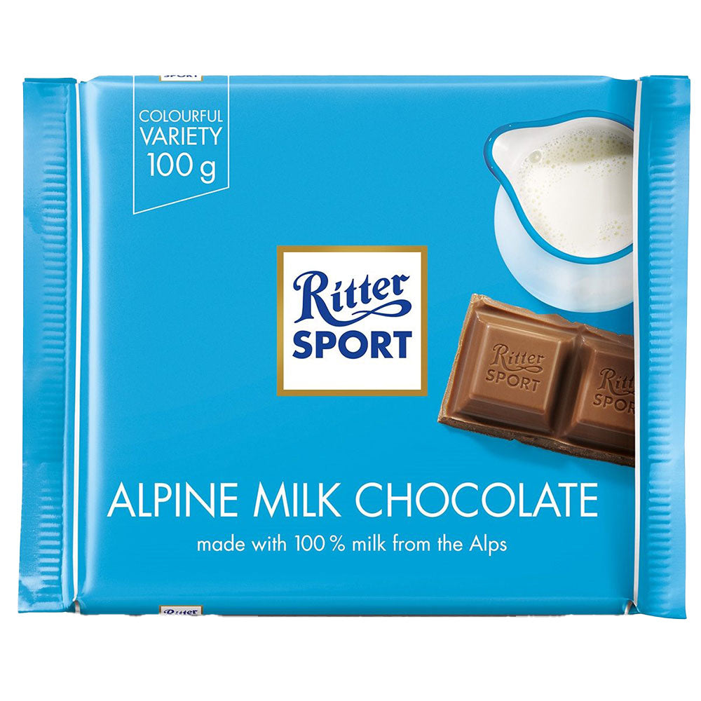 Ritter Sport Barras de chocolate Alpine (12x100 g)