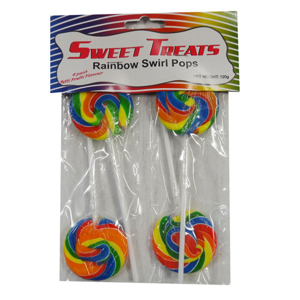 Sweet Treats påsar Swirl Pops 4PK (120G)