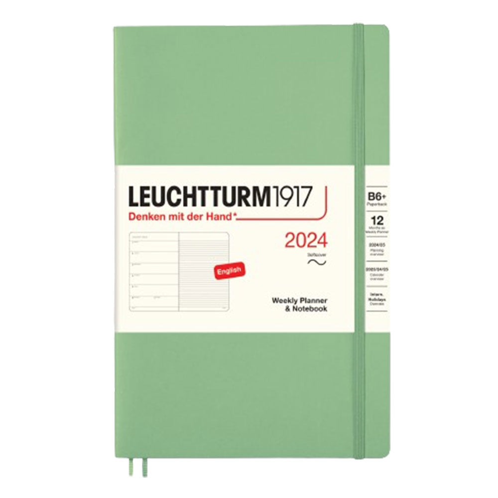 2024 B6+ Weekly Planner & Notebook (pocketbok)