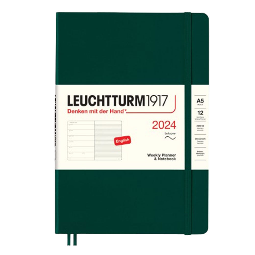 2024 A5 Uge Planner & Notebook (Softcover)