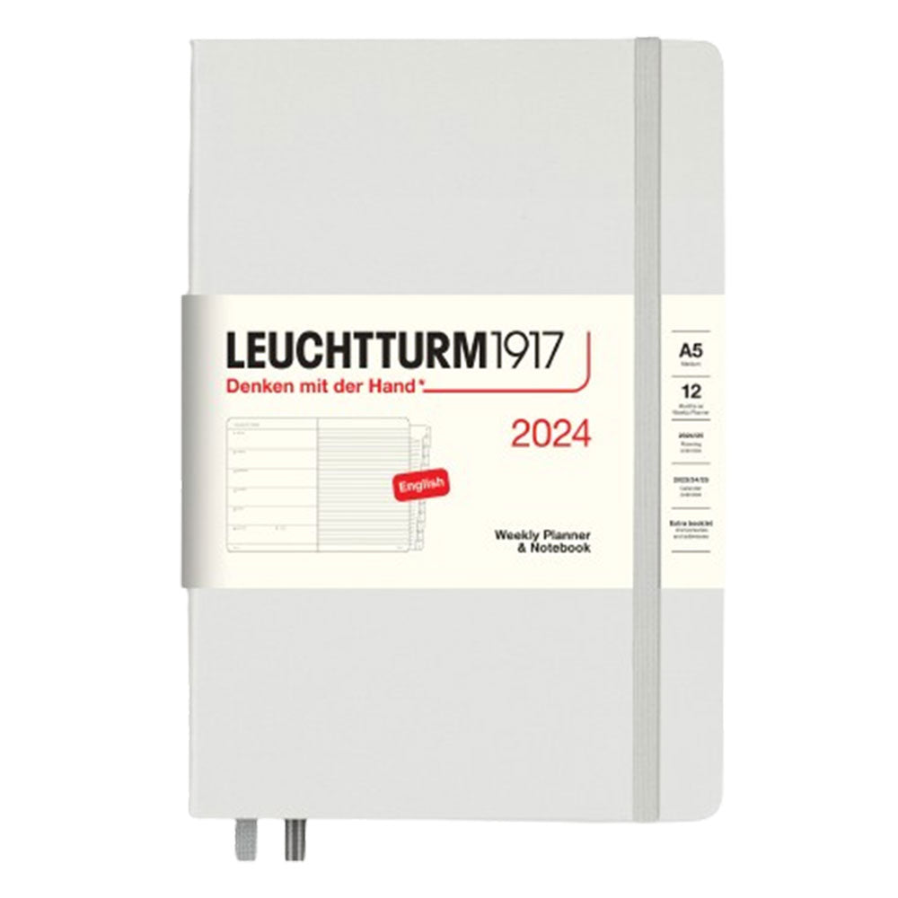 2024 A5 Uge Planner & Notebook med pjece