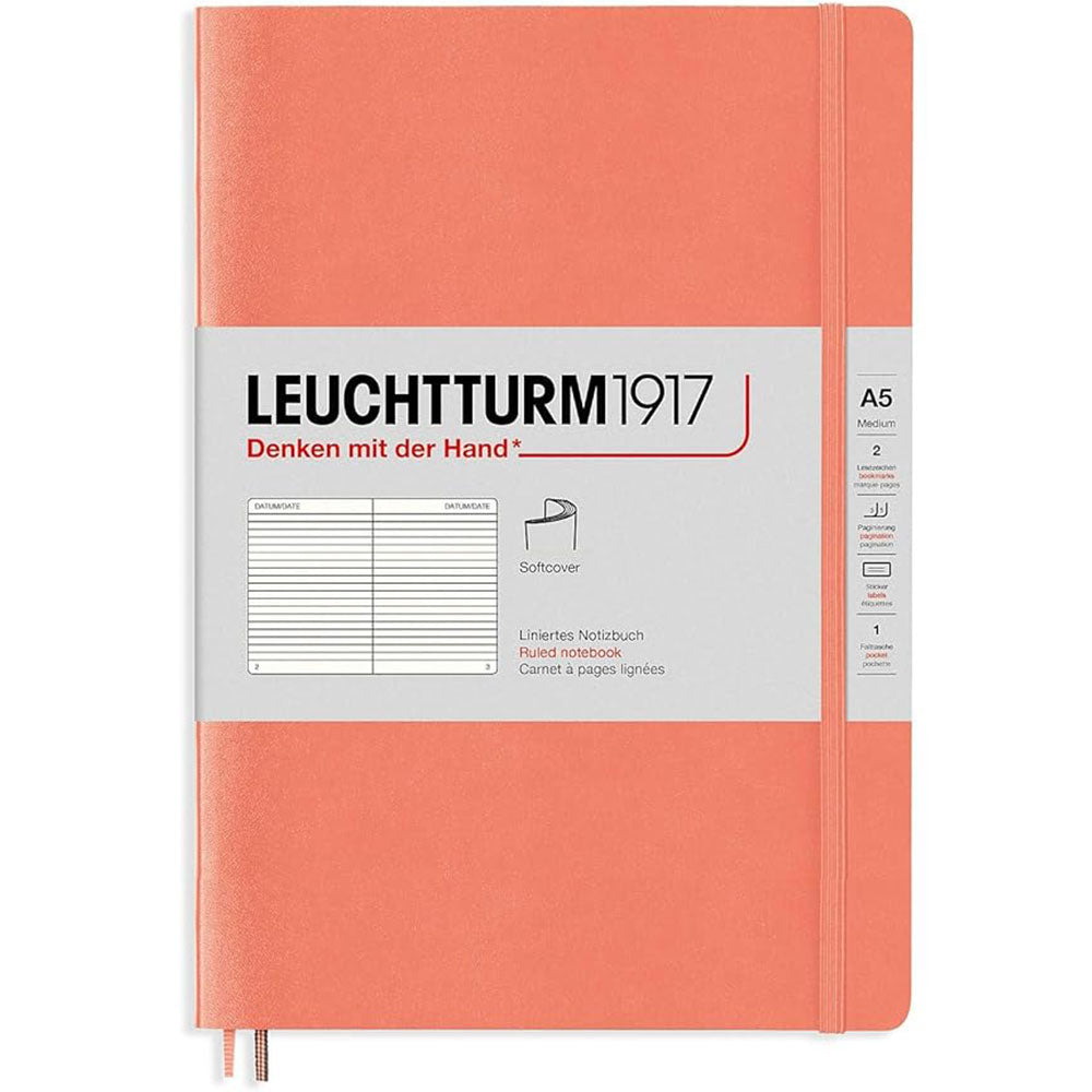 Leuchtturm Softcover rządził notebookiem A5