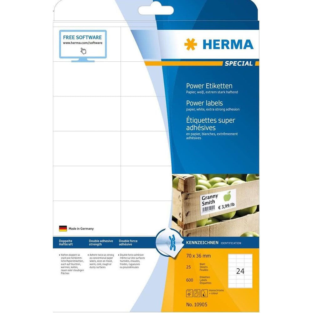 Herma Power Etyels A4 25pc