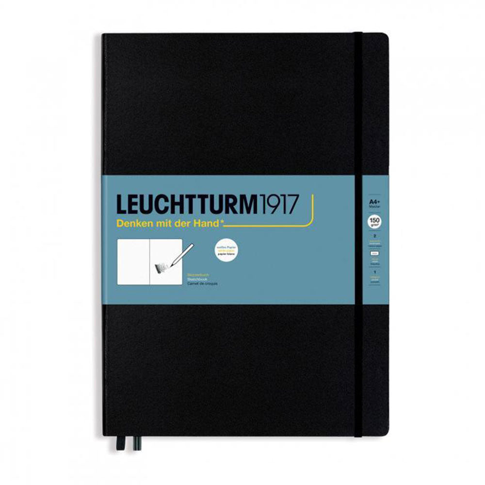 Leuchtturm Hardcover Master Plain Sketchbook A4+