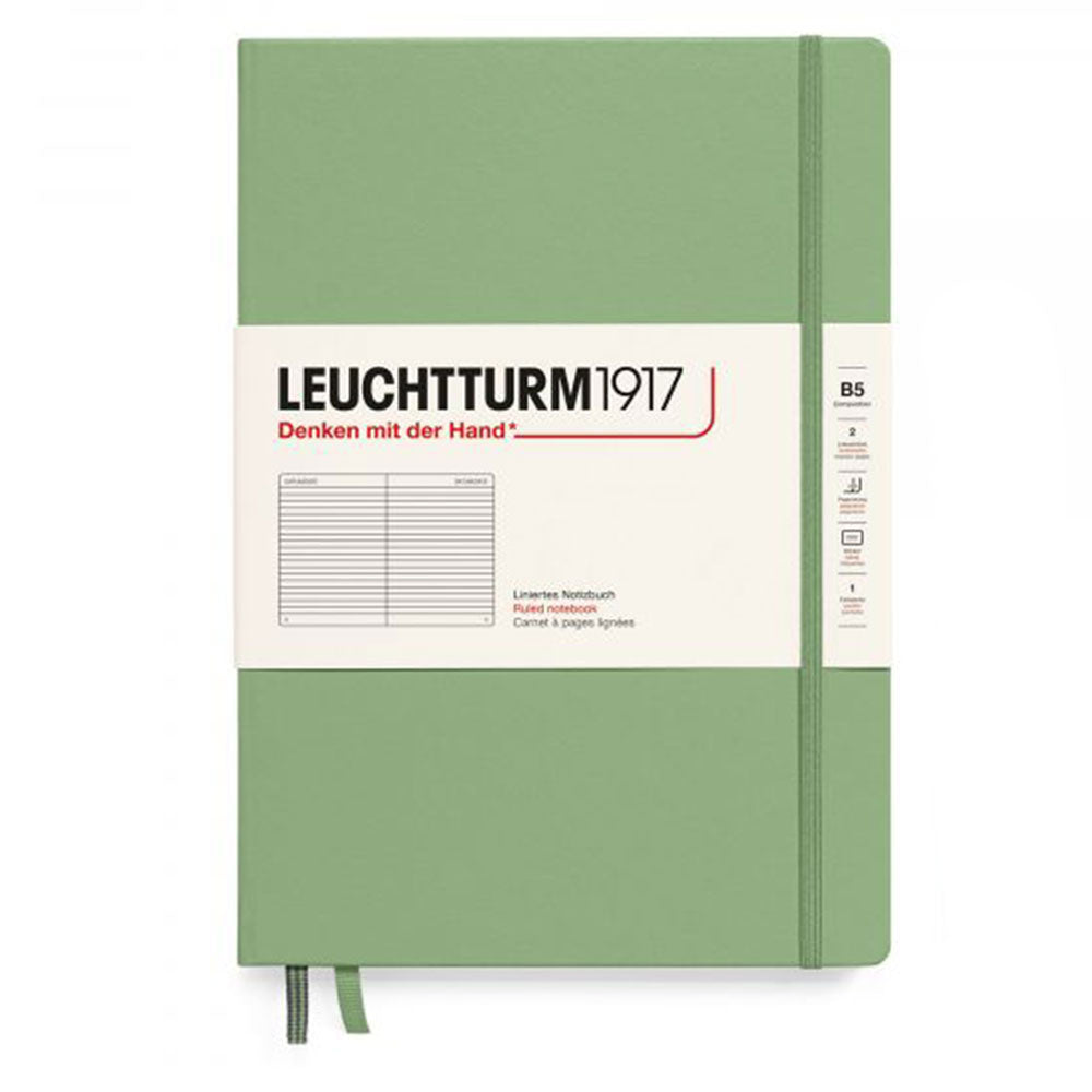 Leuchtturm HC -komposition styrede notebook B5