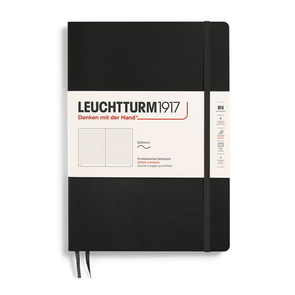 Leuchtturm SC -sammensætning prikket notebook B5