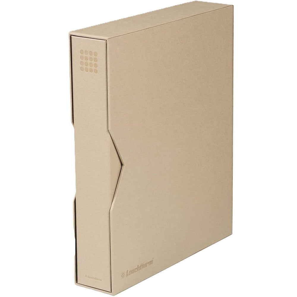 Leuchtturm Grande Pur Ring Binder z poślizgiem