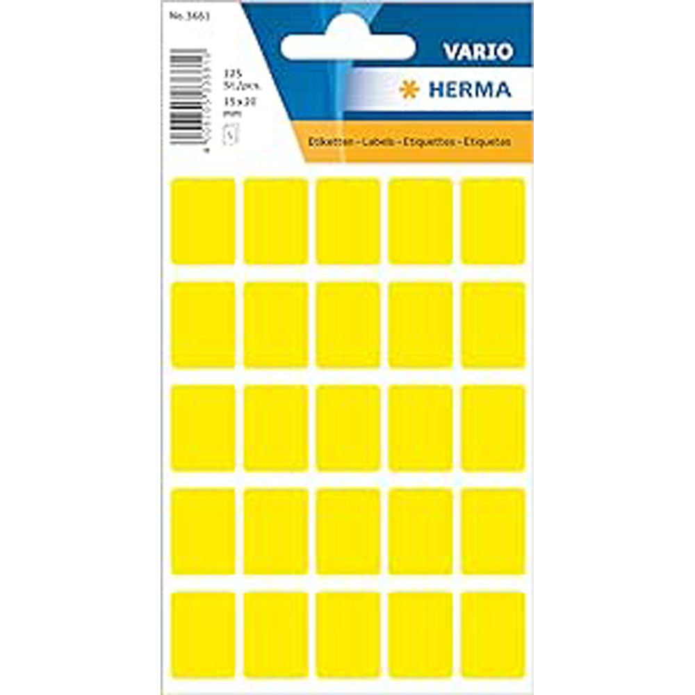 Herma Multi-Purpose Labels (Yellow)