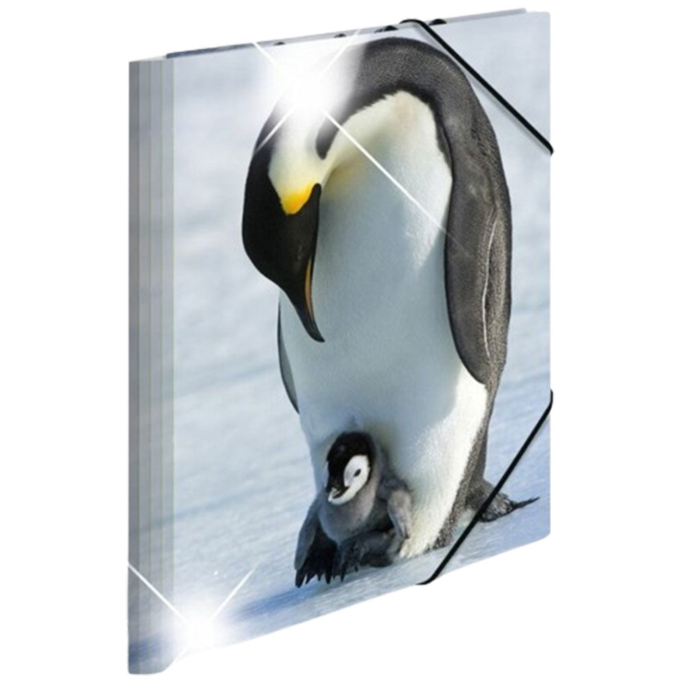 Herma Elasticated Glossy PP Folder A3 Animals