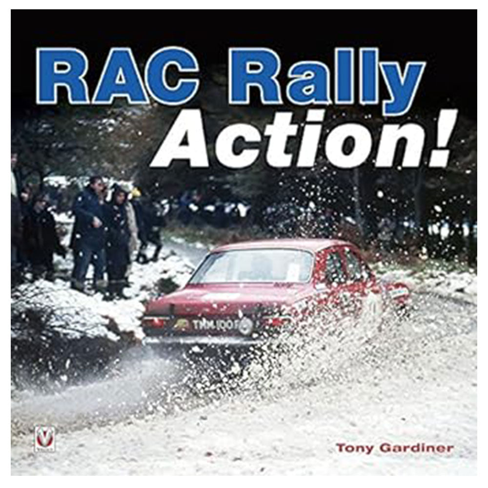 RAC Rally Action Book by Tony Gardiner