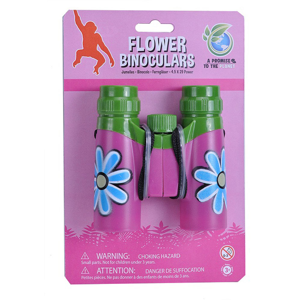 Girly Flower Print Binoculars