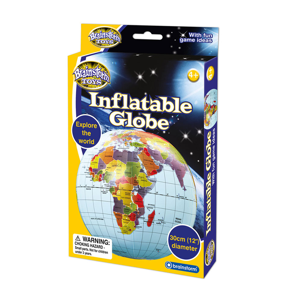 Brainstorm Toys Inflatable Globe 30cm