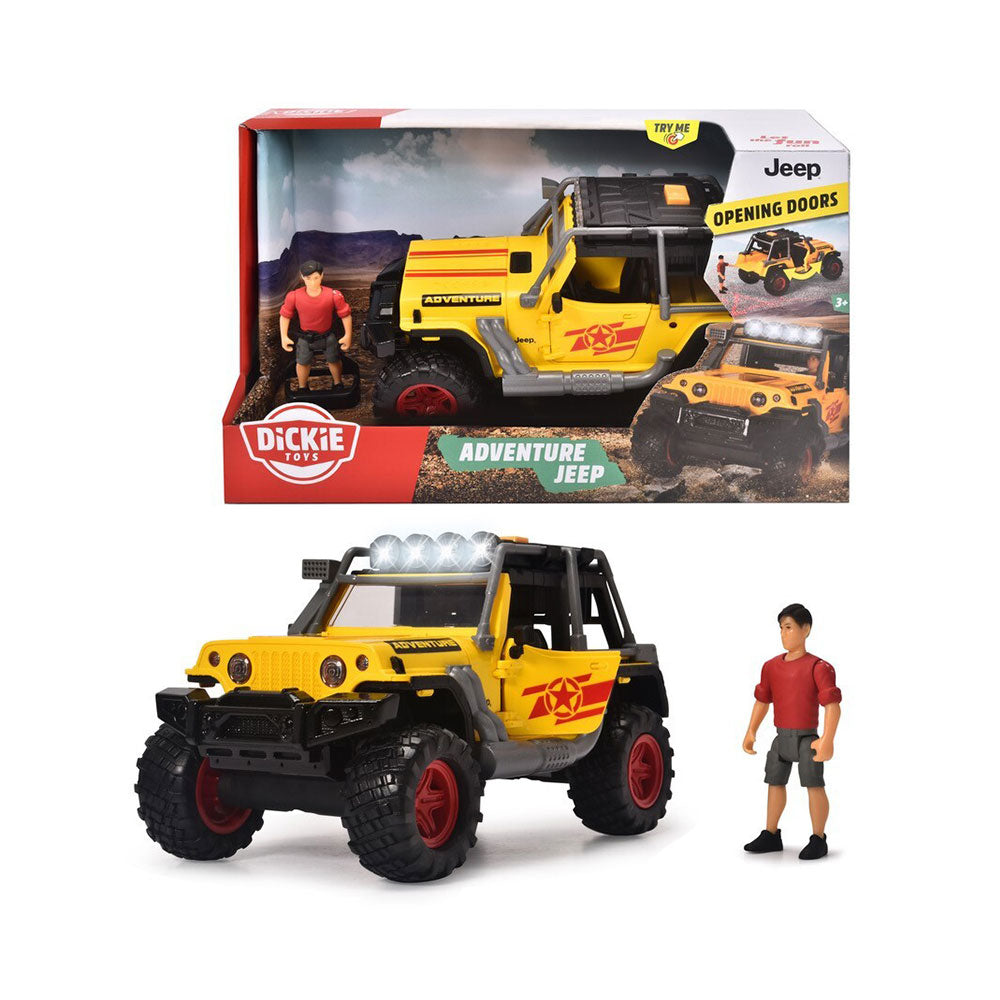 Dickie Toys Adventure Commander Jeep 22cm