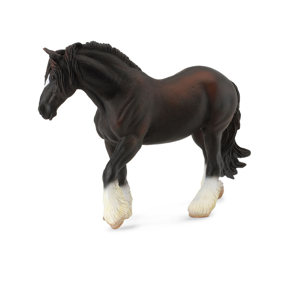 Collecta Shire Horse Mare Figur (ekstra stort)