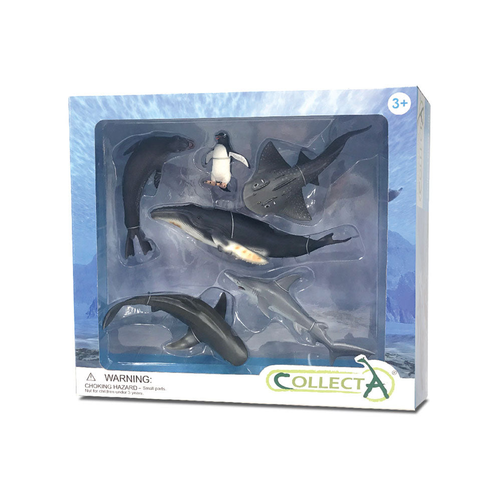 COLCA SEA Animal Figures Gift Set (Pack of 6)