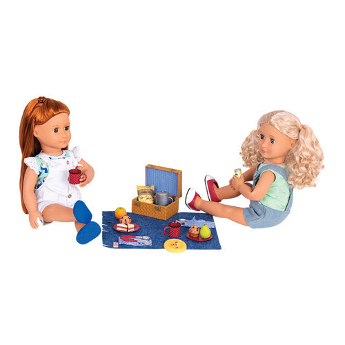 Our Generfation Packed for a Picnic 24-Piece Playset