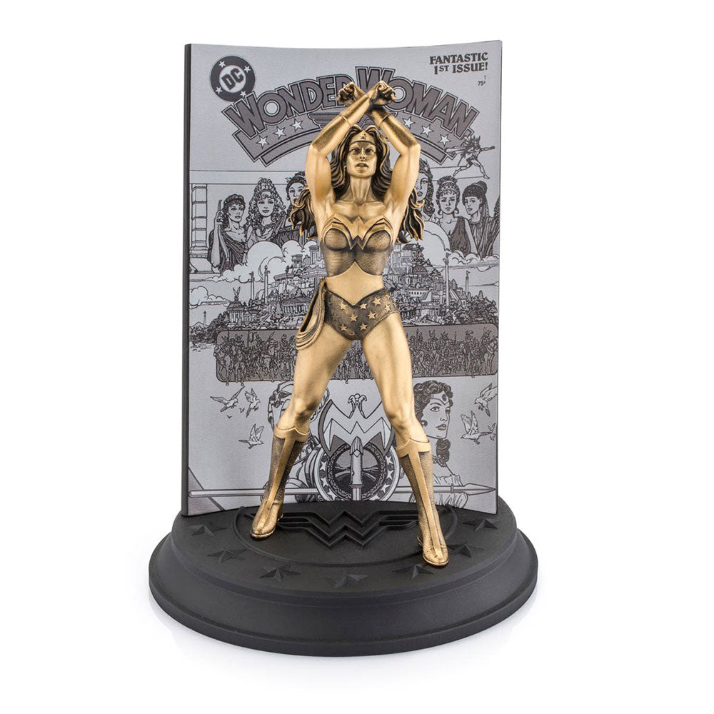 Royal Selangor Wonder Woman Vol.2 #1 Gilt Pewter Collectible