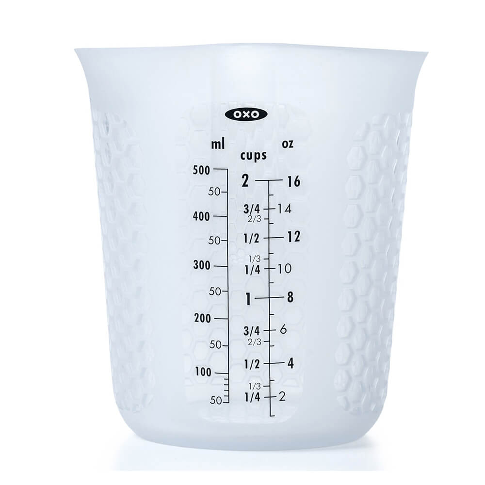 Oxo bonnes poignées serrer et verser une tasse de mesure de silicone