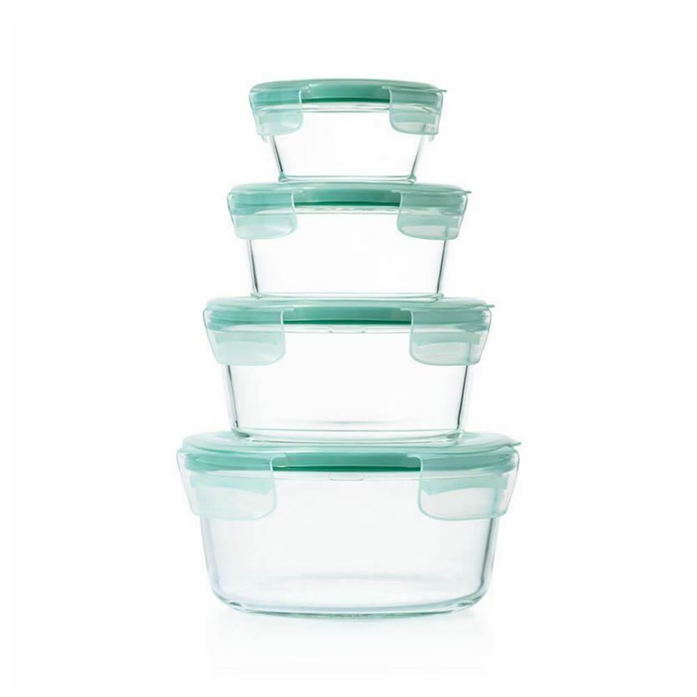 Oxo Good Grips Smart Seal Glass Container Set (4pcs)