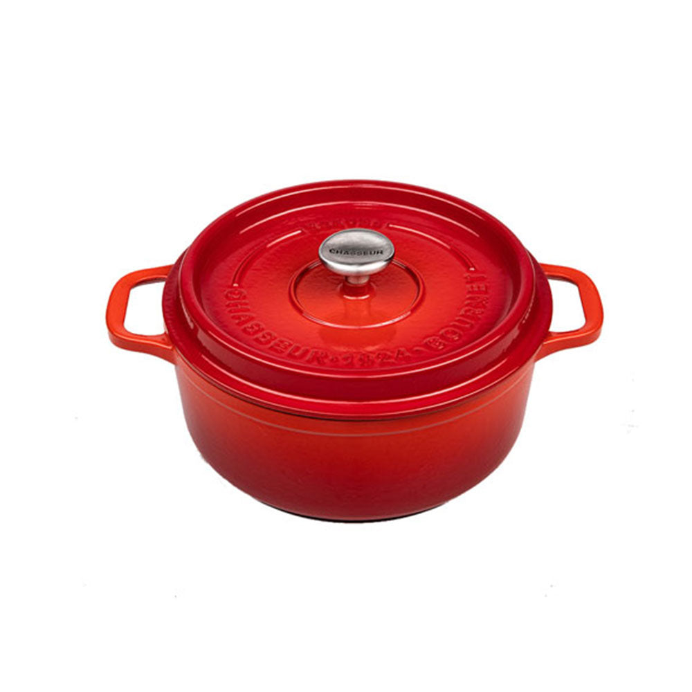 Chasseur Gourmet Runder französischer Ofen (Crimson)