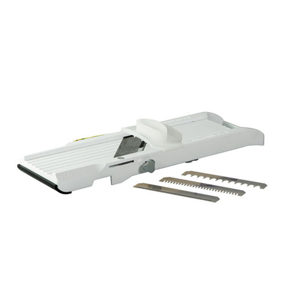 Slicer de vegetais Benriner com 4 lâminas (branco)