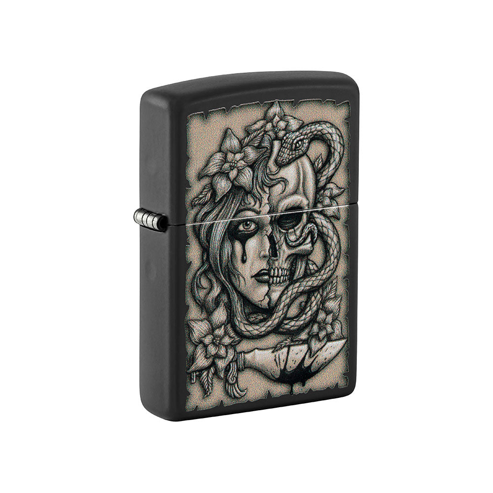 Zippo tatuering design vindtät tändare