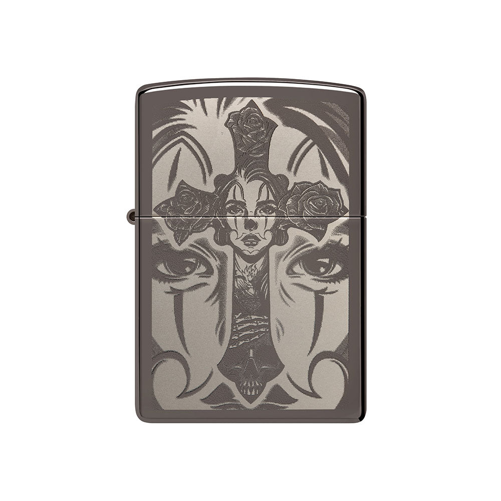 Zippo tatuering design vindtät tändare