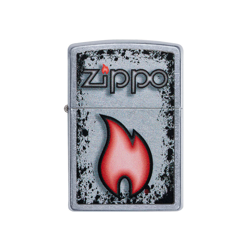 Briquet du vent de conception de flamme de Zippo