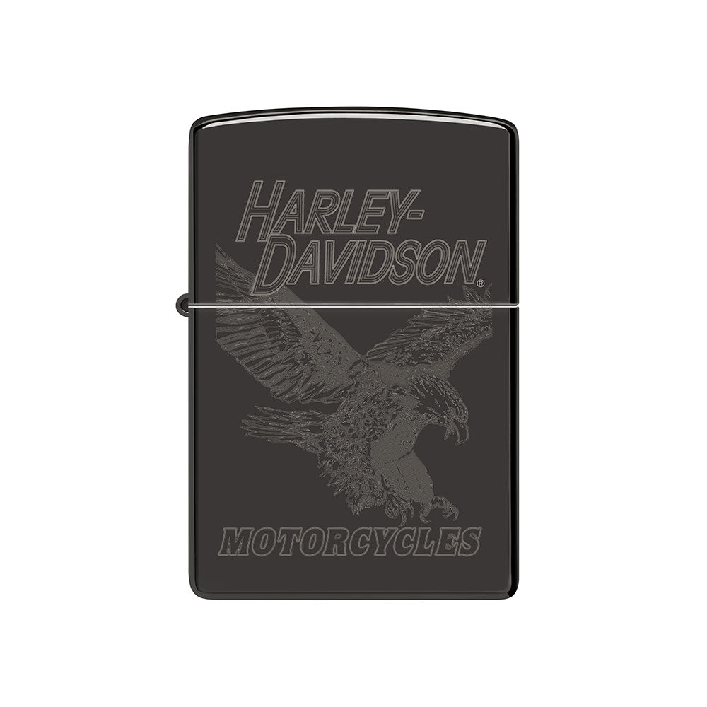 Zippo Harley Davidson High -polert lettere