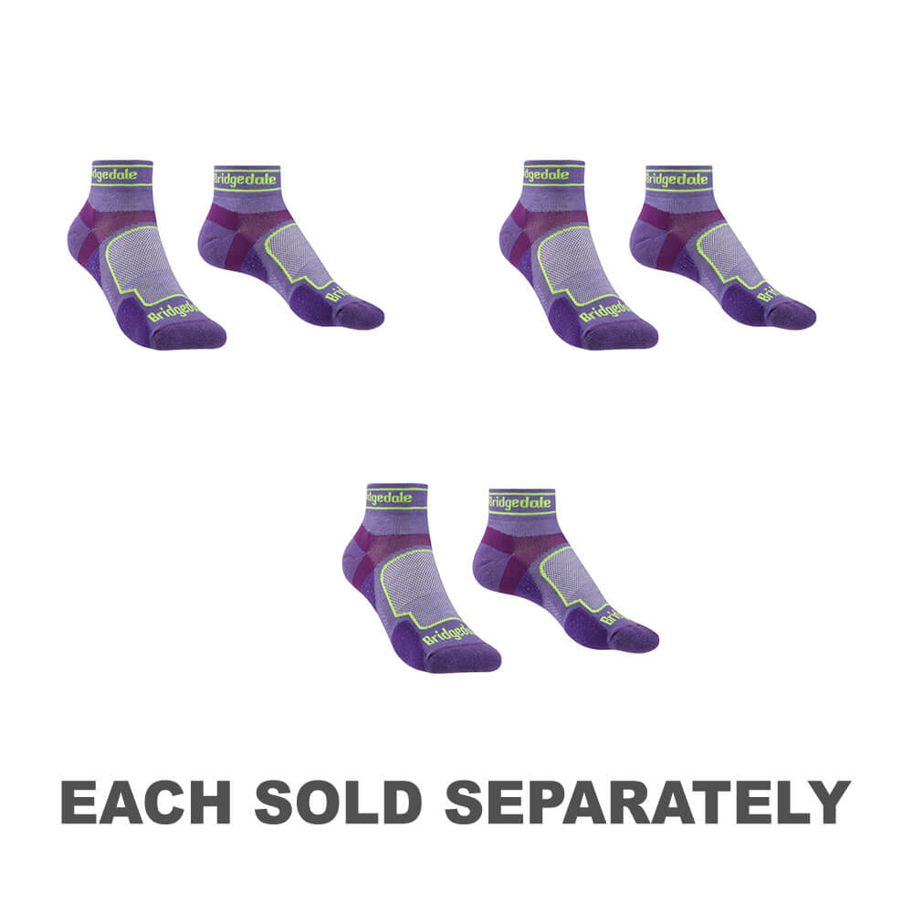 Women's Coolmax Sport Low Socks (Purple)