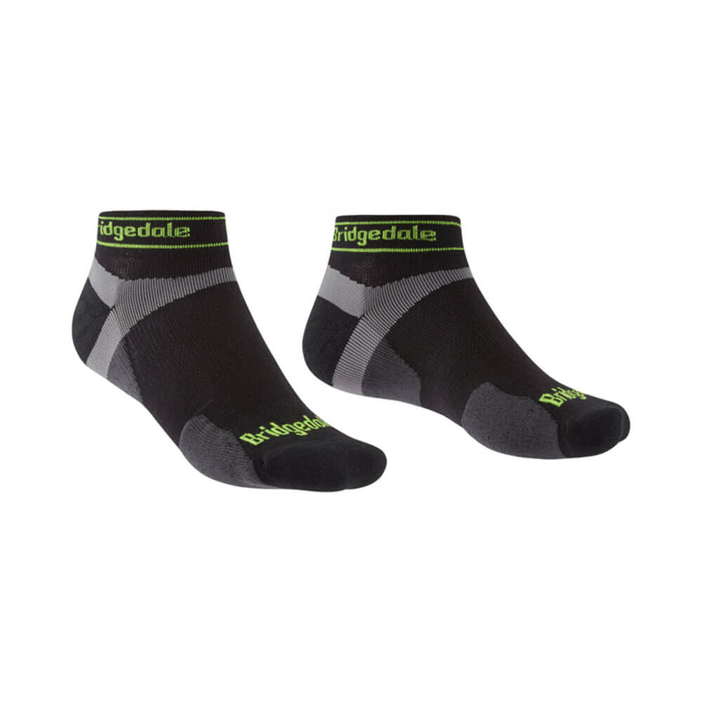 Chaussettes basses mérinos pour hommes (noir)