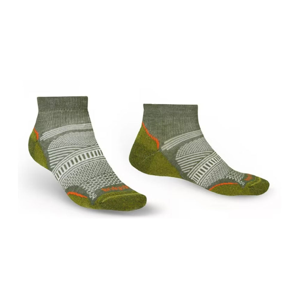 Laag gesneden wandel Ultralight T2 Coolmax Socks (Green)