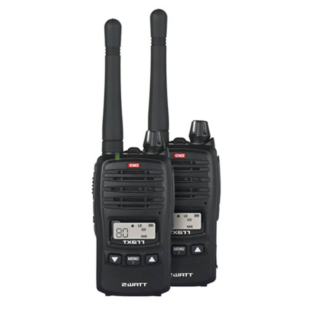 GME 2W UHF TRANSCEVER TX677