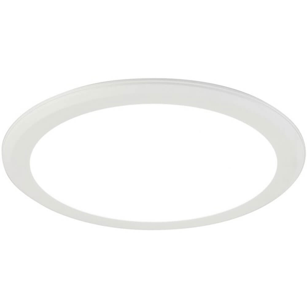 120mm 12V Ultra-tunn LED-panelens takljus (Cool White)