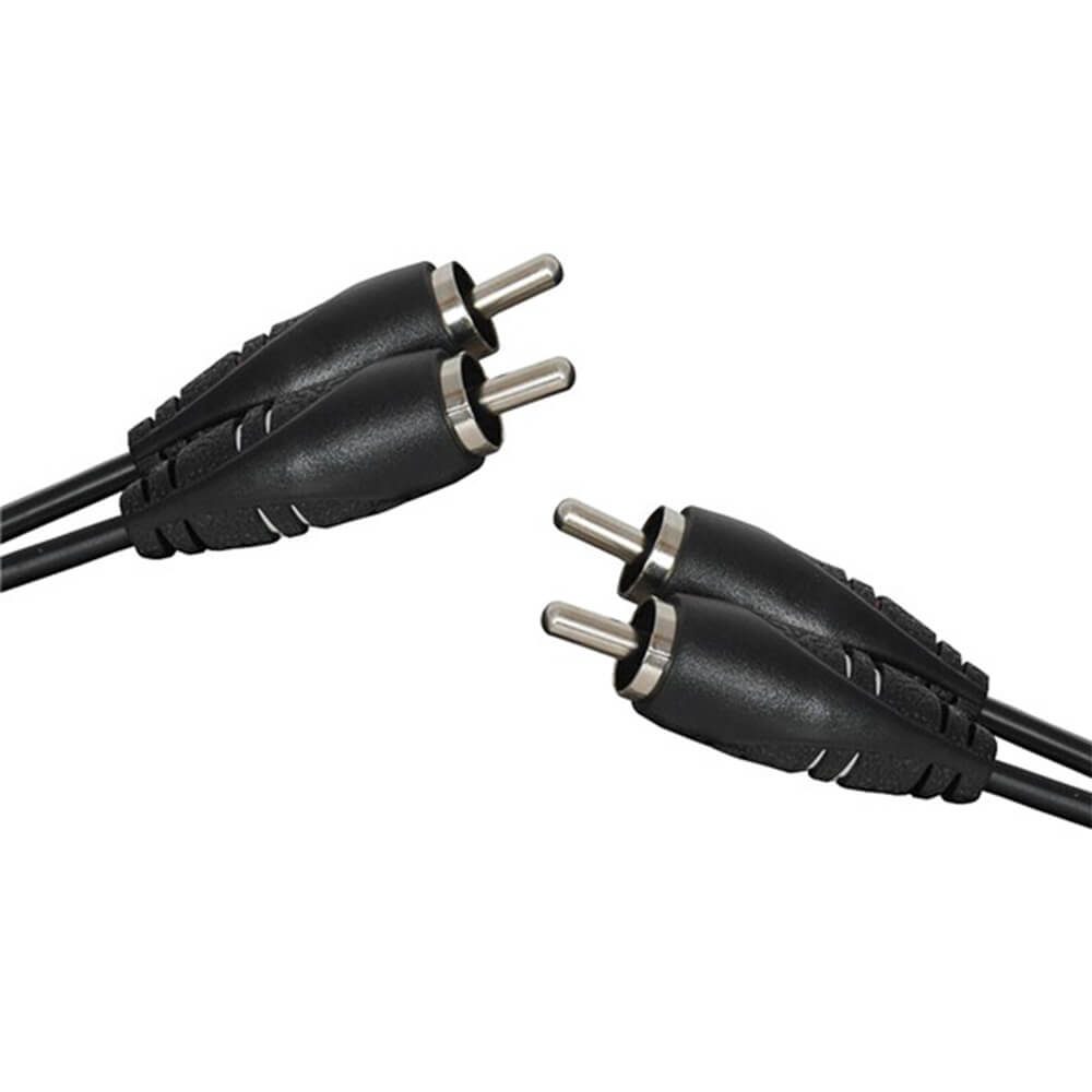 2 x RCA plugger til 2 x RCA plugger lydkabel