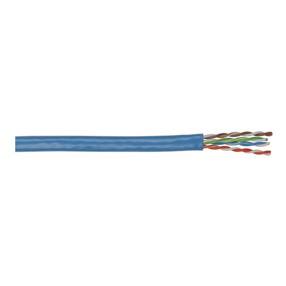 Kabel solidnego rdzenia CAT5E (niebieski)