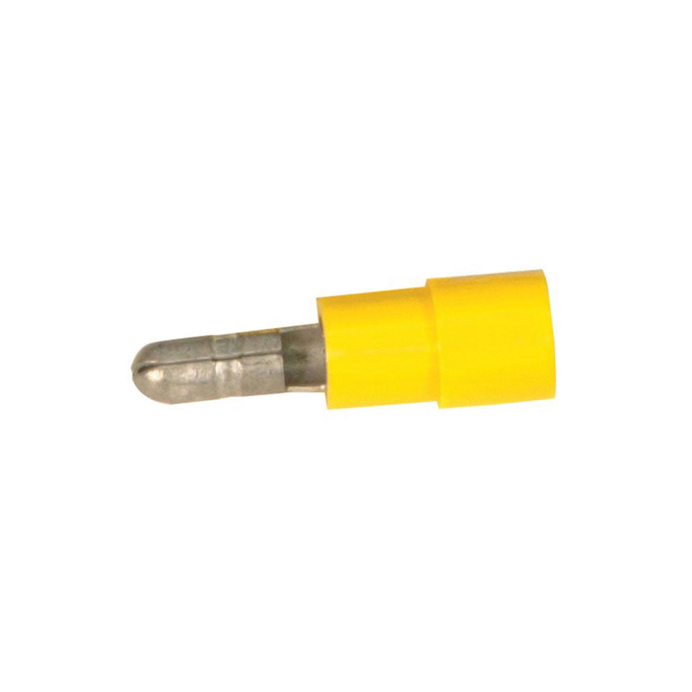 Bullet Connector 4 mm 100 stcs (geel)