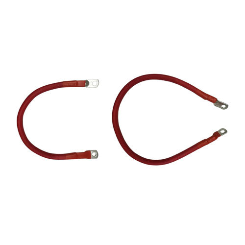 0-Gauge Tinned Battery Power Lead (Red)